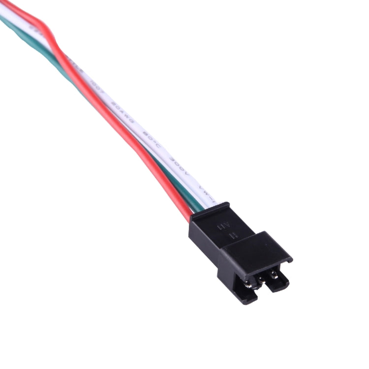 Mini Color Intrigue LED Controller with Memory Function, Support IC 2811 2812 1903 6803 6812 6822 etc., DC 5-24V(White)