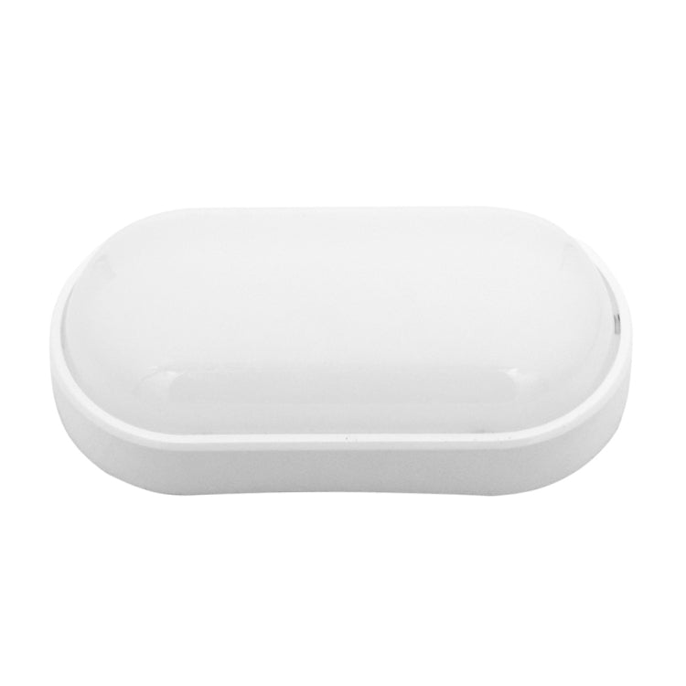 Oval 20W 85-265V 2400LM LED Moisture-proof Lamp LED Wall Light (White)