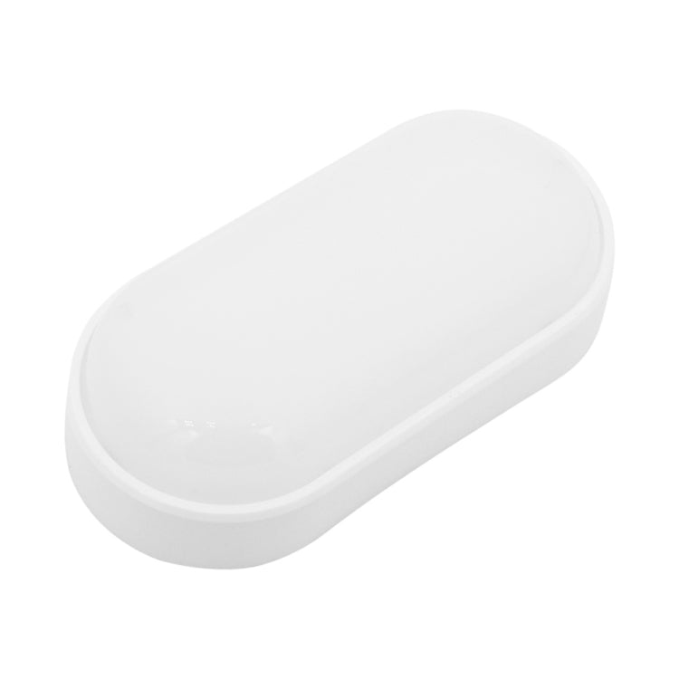 Oval 20W 85-265V 2400LM LED Moisture-proof Lamp LED Wall Light (White)