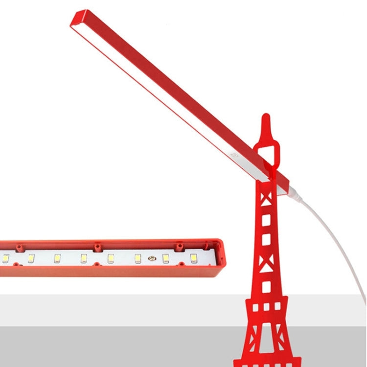 3W 12 LEDs USB Charging Eiffel Tower LED Desk Lamp Touch Lamp Dimmer Led Night Light Reading Lamp Bedroom Lamp Light, DC 5V