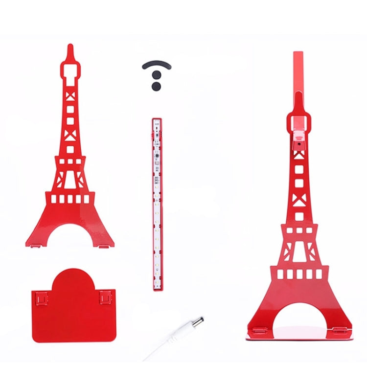 3W 12 LEDs USB Charging Eiffel Tower LED Desk Lamp Touch Lamp Dimmer Led Night Light Reading Lamp Bedroom Lamp Light, DC 5V