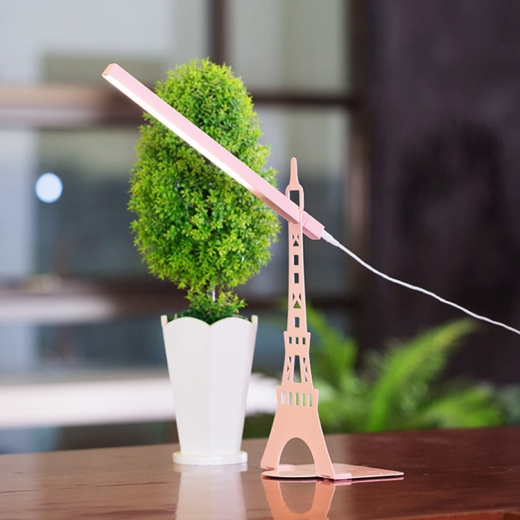 3W 12 LEDs USB Charging Eiffel Tower LED Desk Lamp Touch Lamp Dimmer Led Night Light Reading Lamp Bedroom Lamp Light, DC 5V