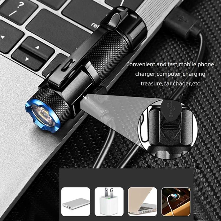 603 IPX6 Waterproof Mini Flashlight with Clip