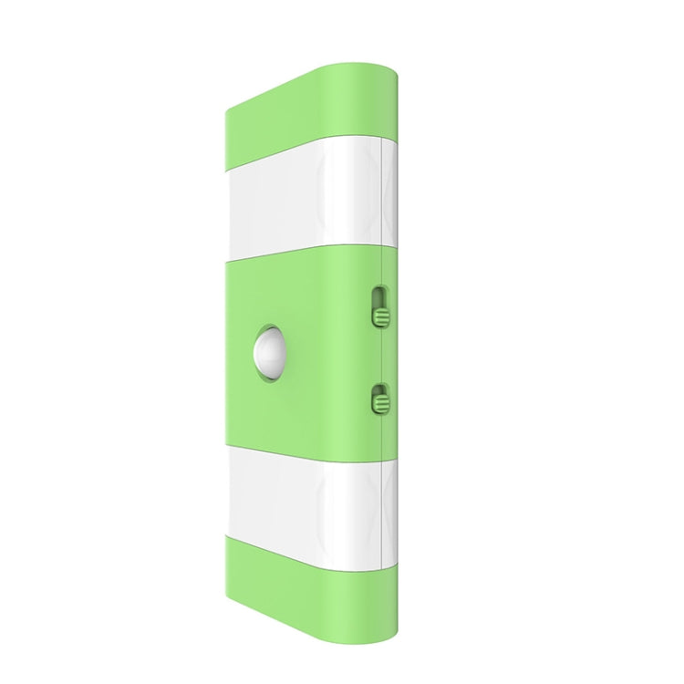 USB Charging 2 Modes White Light or Warm White Light CDS + PIR Human Body Motion Sensor, 6 LEDs 45 LM Rectangle Shape LED Night Light, Sensor Distance: 3-6m