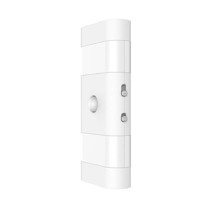 USB Charging 2 Modes White Light or Warm White Light CDS + PIR Human Body Motion Sensor, 6 LEDs 45 LM Rectangle Shape LED Night Light, Sensor Distance: 3-6m