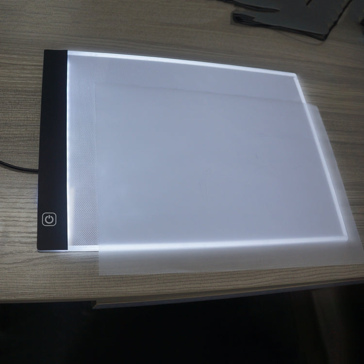 5W 5V LED Stepless Brightness Adjustable A4 Acrylic Copy Boards Anime Sketch Drawing Sketchpad with Scale