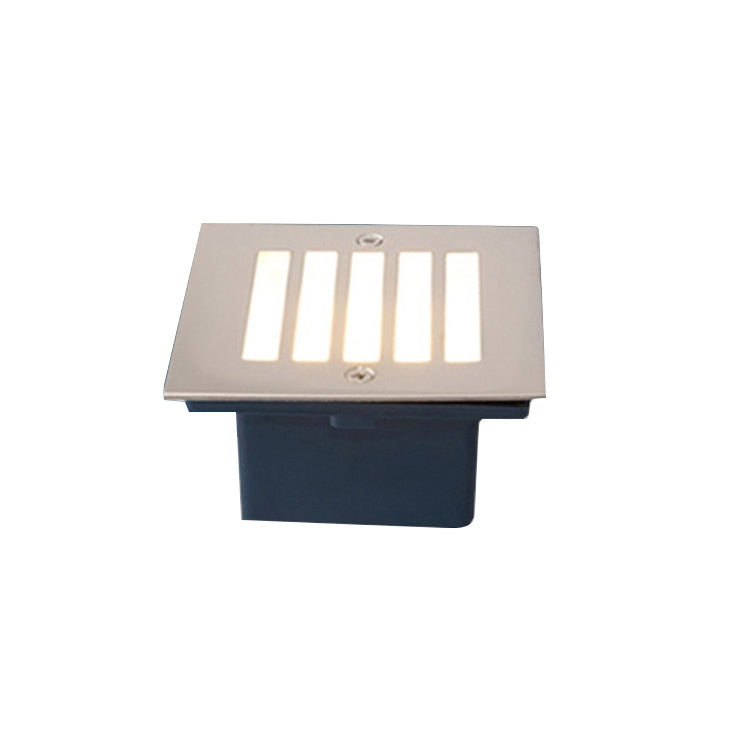 Grid Style White Light 3W Embedded LED Foundation Sign Side Wall Floor Lamp, Size: 105x105cm