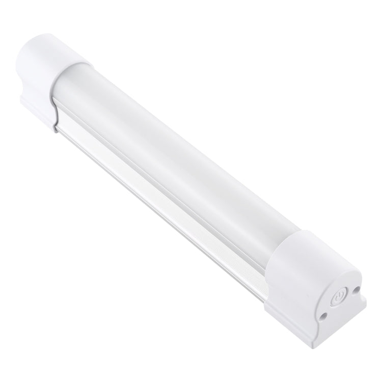 Q21 21cm White + Red USB LED Strip Light Portable 5V 650mA 5500-6500K with Switch