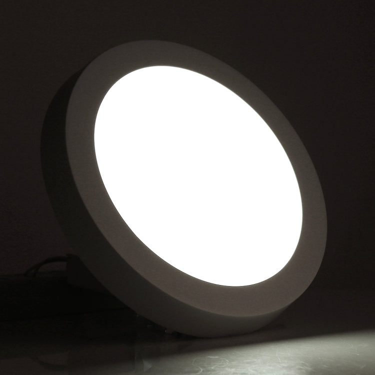 24W Round LED Surface Panel Light with LED Driver, 30cm 120 LEDs SMD 2835