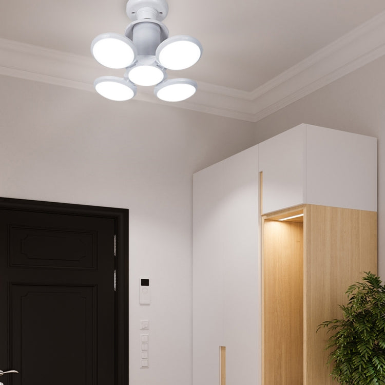 40W E27 4000LM Folding Deformal Football Light LED Bulbs, AC 85-265V