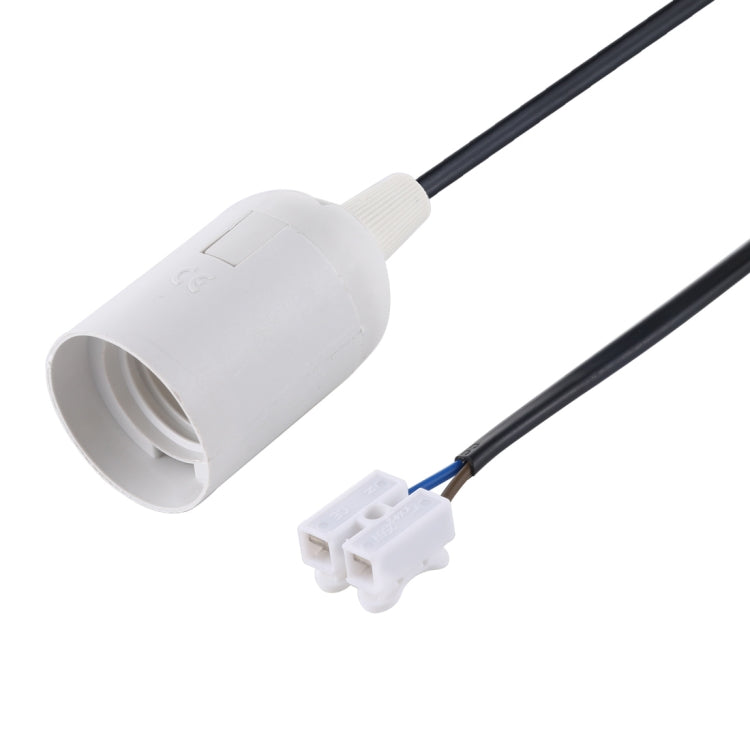 E27 Lamp Socket Base Holder with Electrical Wire Cable, Cable Length: 28cm