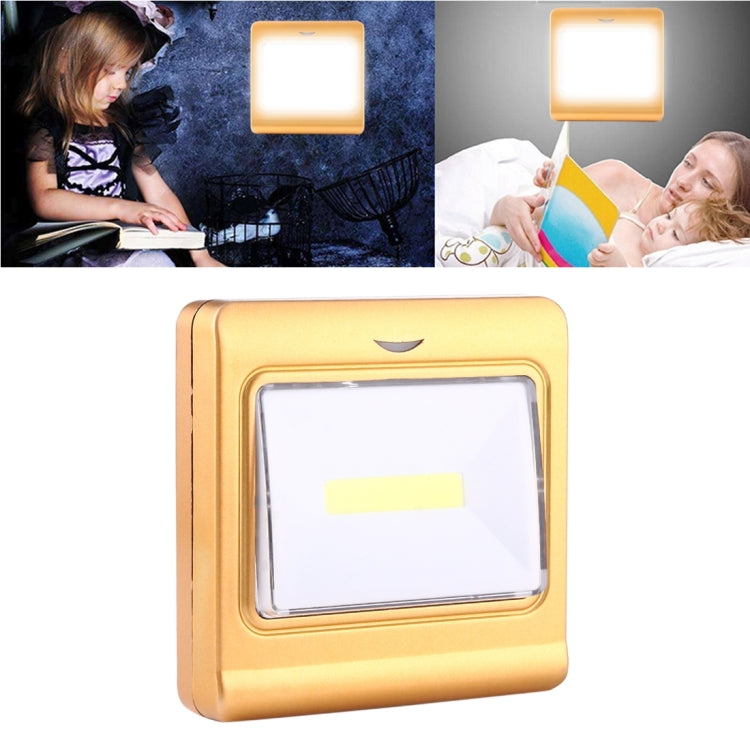Mini White Light COB LED Wall Light, Switch