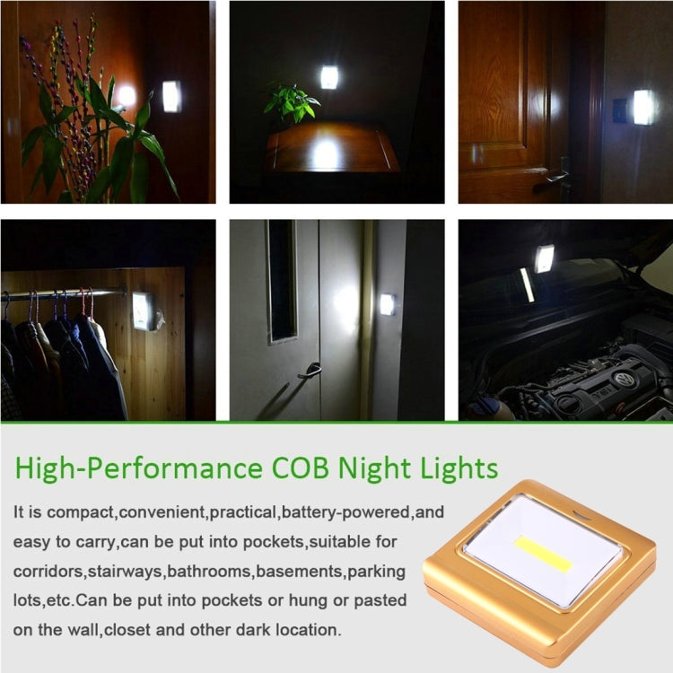 Mini White Light COB LED Wall Light, Switch