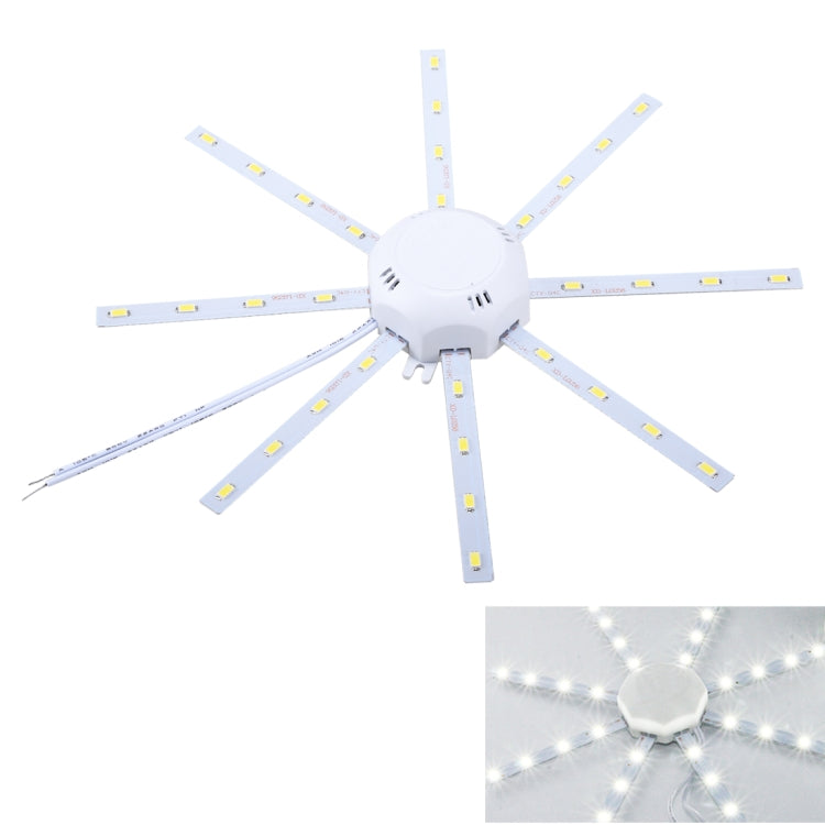 16W 32 LEDs SMD 5730 White Light LED Module Ceiling Replace Lamp Transformation Board Patch Light Source with Driver, AC 220V