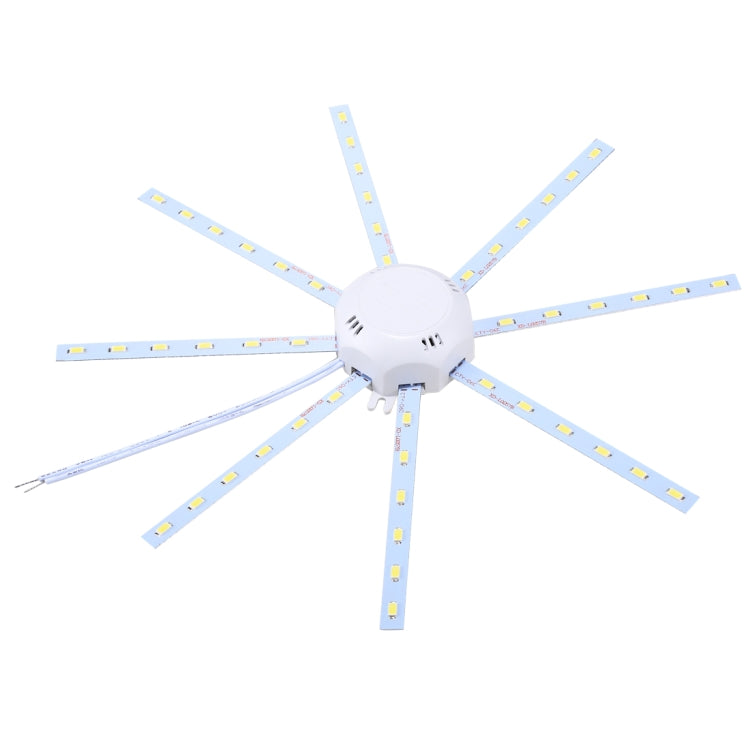 24W 48 LEDs SMD 5730 White Light LED Module Ceiling Replace Lamp Transformation Board Patch Light Source with Driver, AC 220V