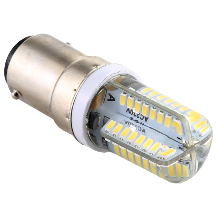 E15 SMD 3014 64 LEDs Dimmable LED Corn Light, AC 220V
