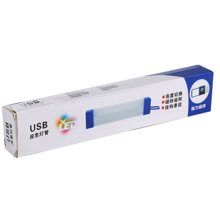17cm 20W 480LM USB Emergency Light LED Strip Bar Light Three Levels of Brightness Adjustment (White Light)