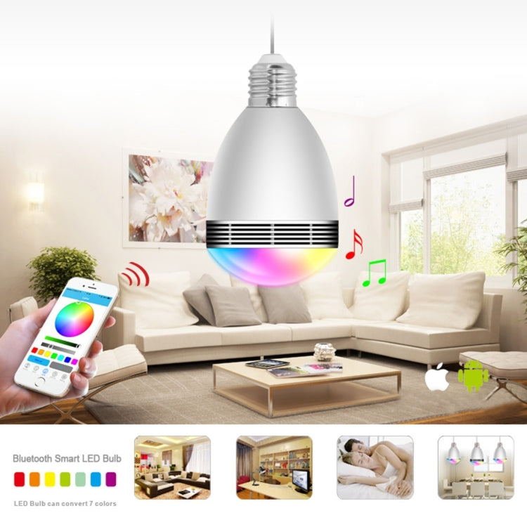BL06A Bluetooth V4.0 Smart LED Bulb for iPhone 4s and Above Version / Android 2.3.3 and Above Version, Effective Bluetooth Distance: About 10m