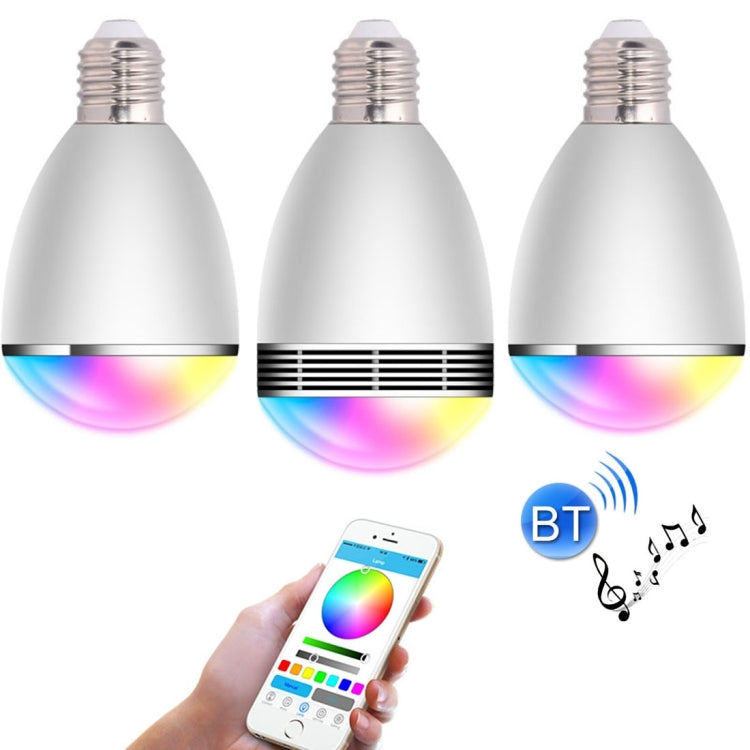 3 PCS BL06G Bluetooth V4.0 Smart LED Main and Sub Bulbs for iPhone 4s and Above Version / Android 2.3.3 and Above Version, Effective Bluetooth Distance: About 10m