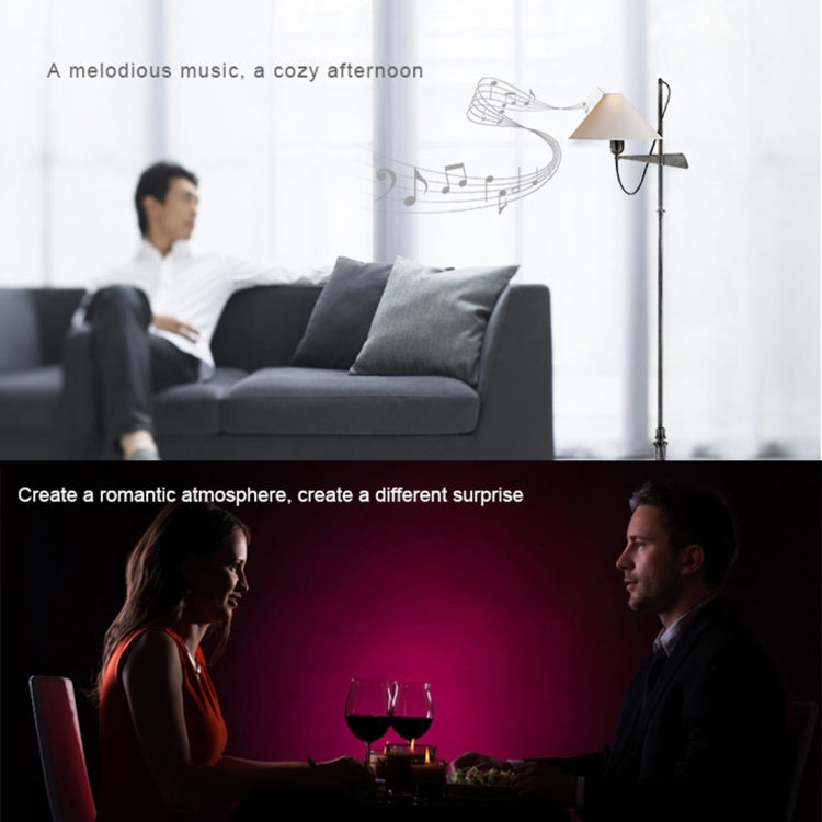 BL-05JR Bluetooth V4.0+EDR Smart LED Bulb with Remote Control for iPhone / iPad and Other Smartphones, Support IR Remote Control in Long Distance / Brightness Adjustment Function, Effective Bluetooth Distance: About 10m