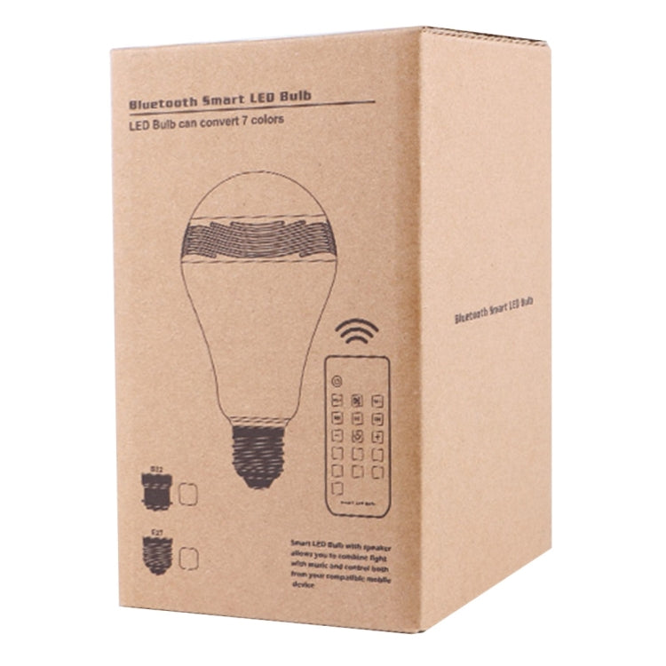 BL-05JR Bluetooth V4.0+EDR Smart LED Bulb with Remote Control for iPhone / iPad and Other Smartphones, Support IR Remote Control in Long Distance / Brightness Adjustment Function, Effective Bluetooth Distance: About 10m