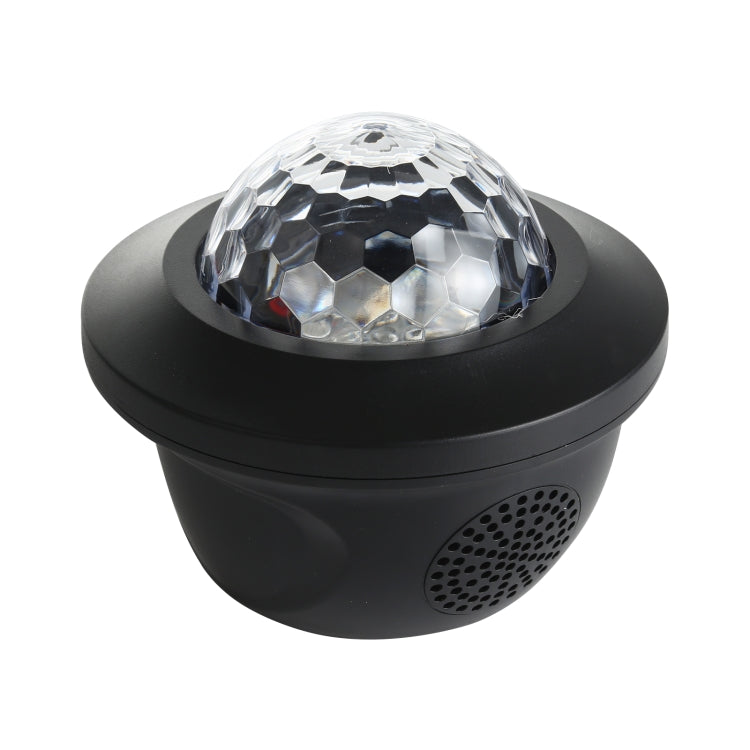 LED Bluetooth Music Starry Sky Projection Night Light with Remote Control (Black)