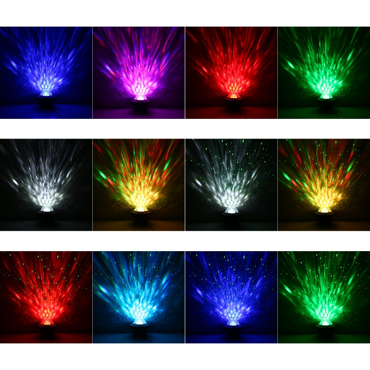 LED Bluetooth Music Starry Sky Projection Night Light with Remote Control (Black)