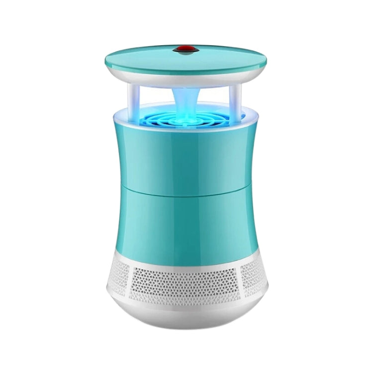 LED Light Efficient 6 LEDs Mosquito Killer Lamp, Suction Type USB Port Mute Photocatalyst No Radiation Mosquito Catcher(Green)