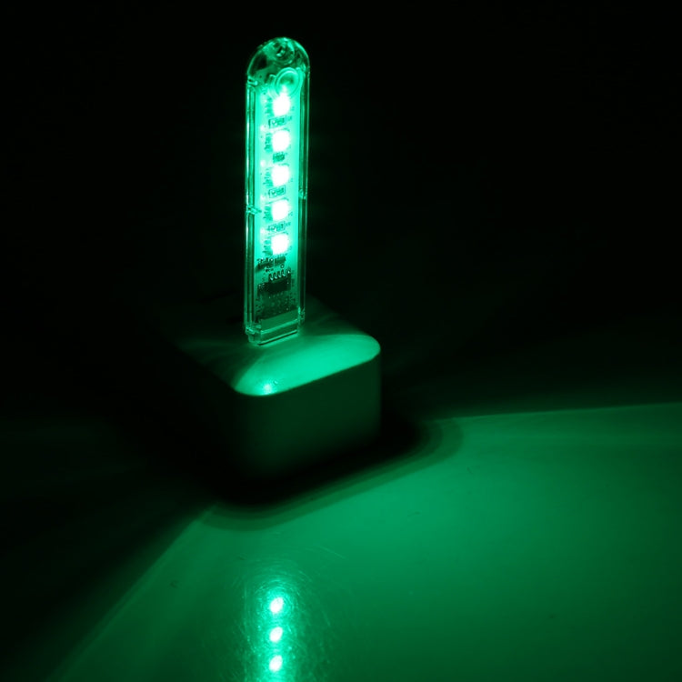 5V Colorful 5LEDs USB LED Light Portable Small Night Light with Switch