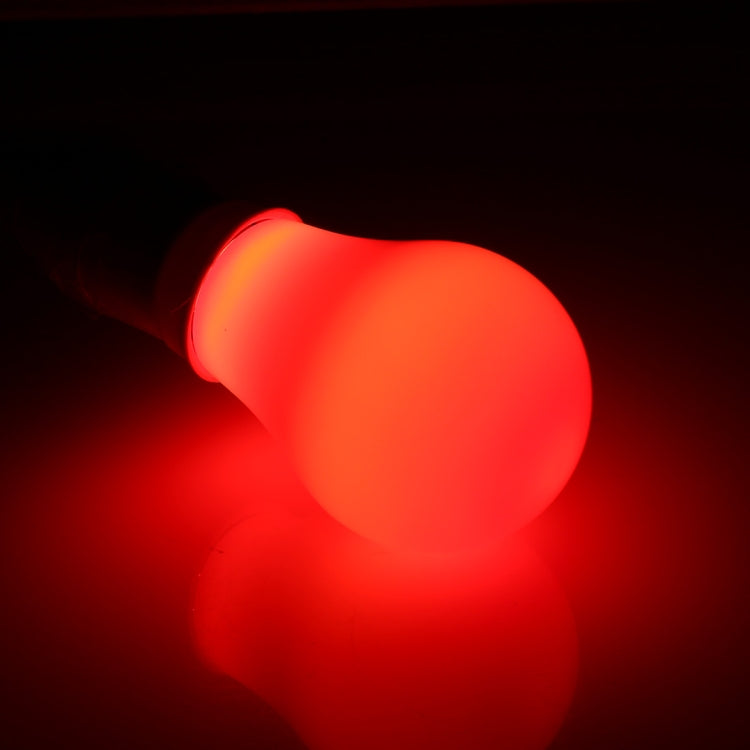4W 300LM E27 2835 8LEDs LED Energy Saving Bulb, Light Color: Red Light, AC 220V