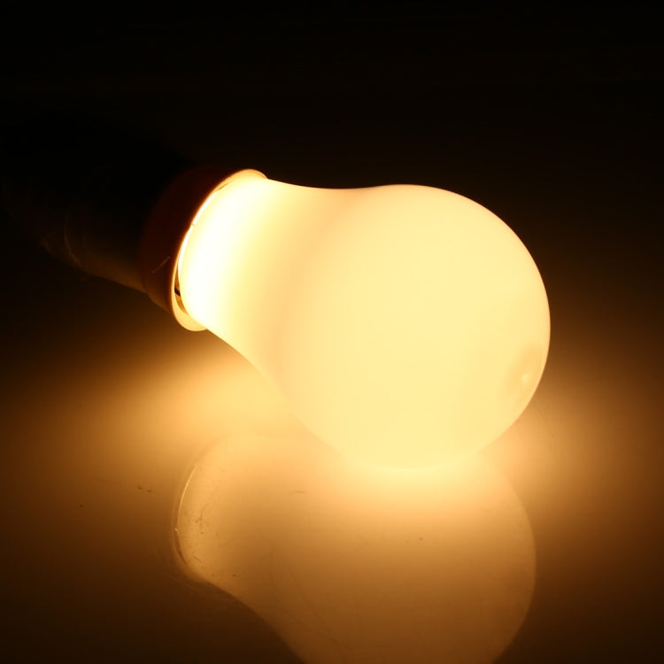 7W 500LM E27 2835 28LEDs Flicker Free LED Energy Saving Bulb, Light Color: Warm White, AC 85-265V