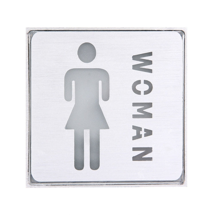 Women WC Toilet LED Sign Indicator Light, Size: 11x11x3.5cm