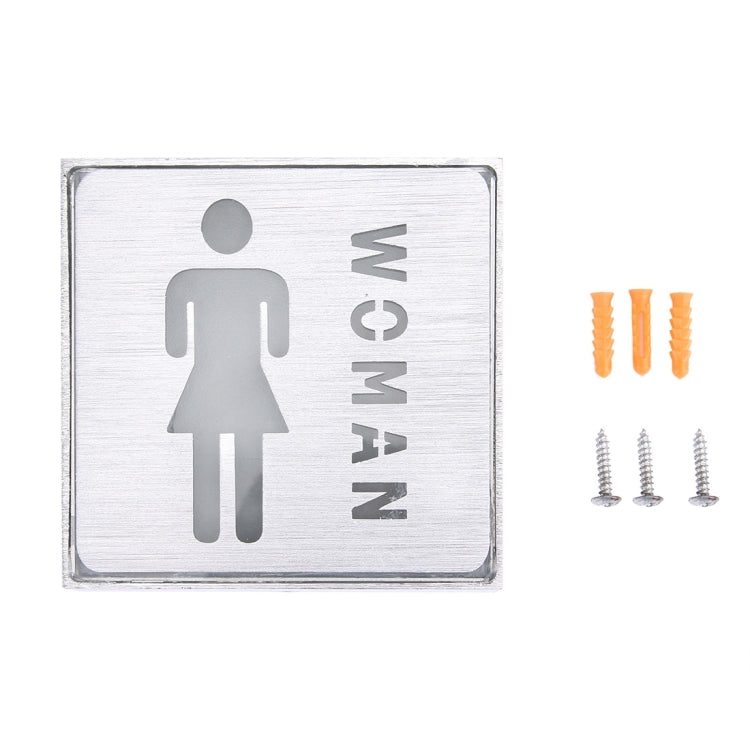 Women WC Toilet LED Sign Indicator Light, Size: 11x11x3.5cm