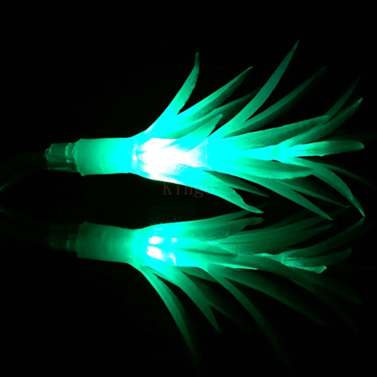 4m White Pine Needles Water Resistant Colorful Light Modeling String Light, 20 LEDs Without End Joint and Controller, AC 110-240V