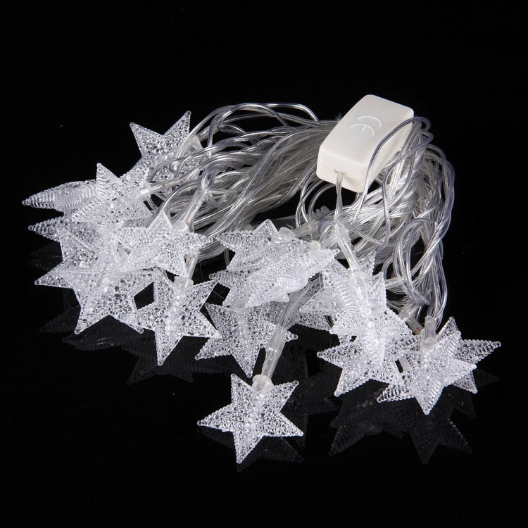 4m Stars Water Resistant Colorful Light Modeling String Light, 20 LEDs Without End Joint and Controller, AC 110-240V