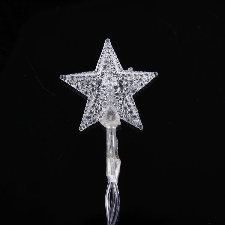 4m Stars Water Resistant Colorful Light Modeling String Light, 20 LEDs Without End Joint and Controller, AC 110-240V