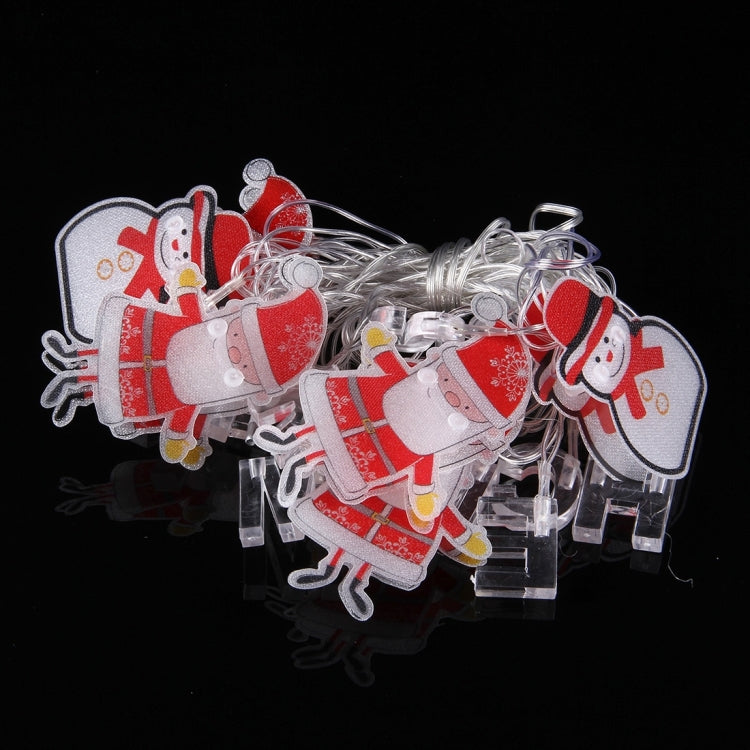 4m Santa Claus Water Resistant Colorful Light Modeling String Light, 20 LEDs Without End Joint and Controller, 12V-240V
