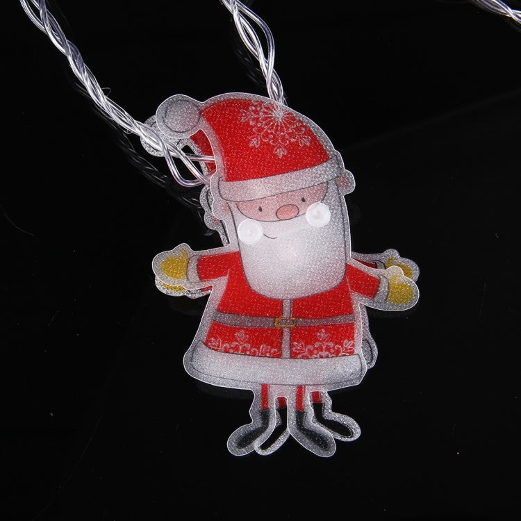4m Santa Claus Water Resistant Colorful Light Modeling String Light, 20 LEDs Without End Joint and Controller, 12V-240V