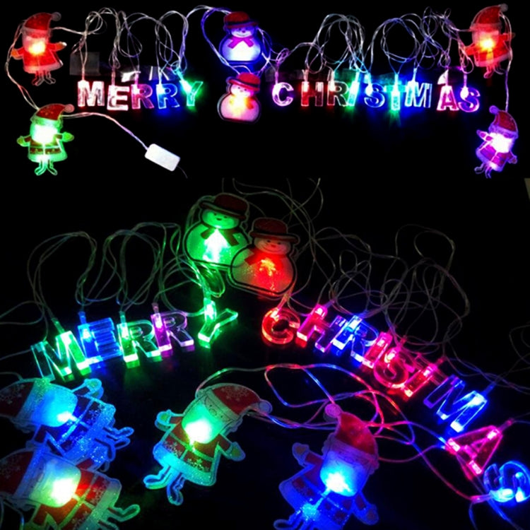 4m Santa Claus Water Resistant Colorful Light Modeling String Light, 20 LEDs Without End Joint and Controller, 12V-240V