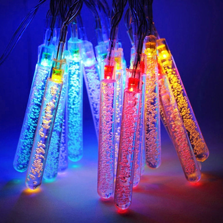 4m Small Water Column Water Resistant Colorful Light Modeling String Light, 20 LEDs Without End Joint and Controller, AC 110-240V