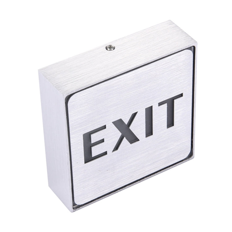 EXIT LED Sign Indicator Light, Size: 11x11x3.5cm(Green)