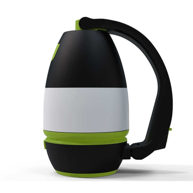 L001 5W USB Charging Hand-held LED Camping Lamp with Power Bank Function(Green)