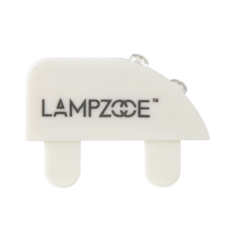 4 PCS 0.2W 15LM Vibration Sensor Corner LED Light, LAMPZ00E CL-G04 2 LEDs (White Light)