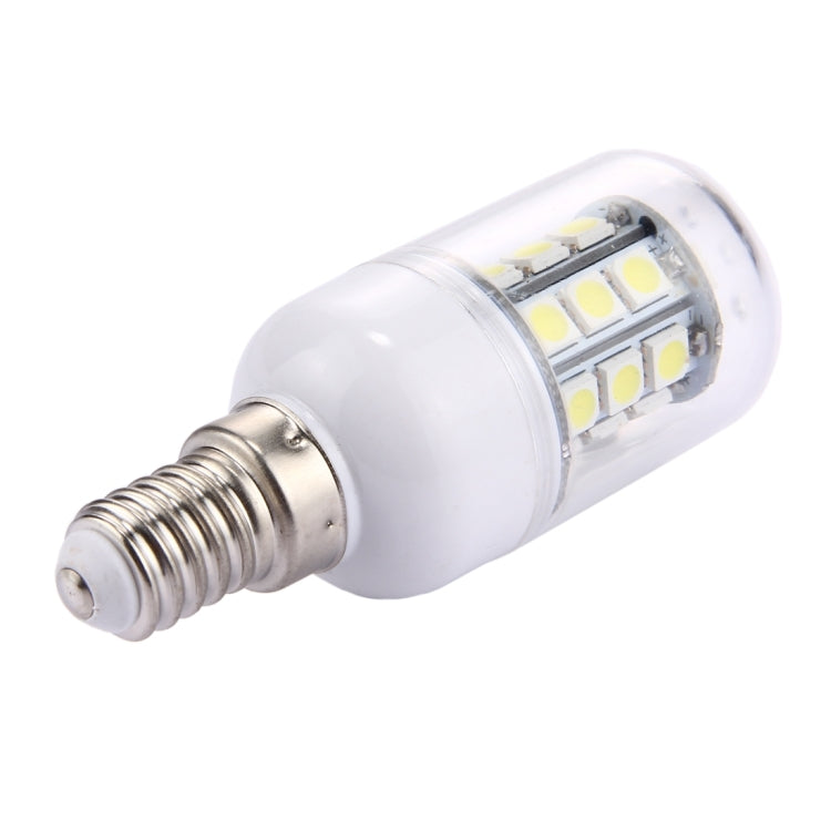 E14 2.5W Corn Light Bulb, 27 LEDs SMD 5050, AC 110V