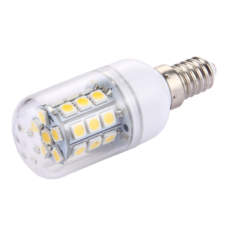 E14 2.5W Corn Light Bulb, 27 LEDs SMD 5050, AC 110V