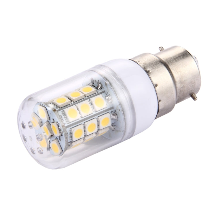 B22 3W Corn Light Bulb, 30 LEDs SMD 5050, AC 220V