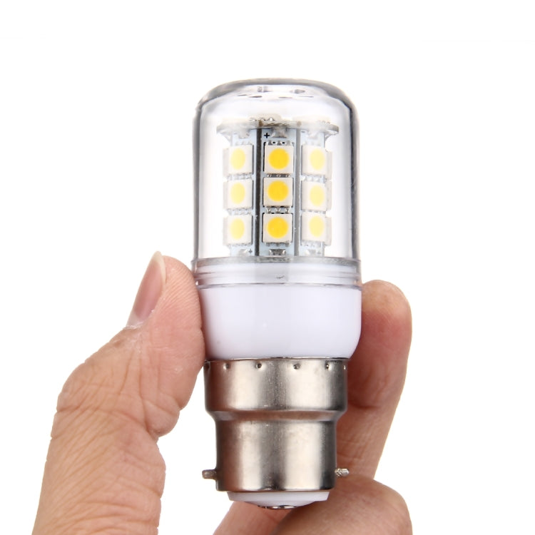 B22 3W Corn Light Bulb, 30 LEDs SMD 5050, AC 220V