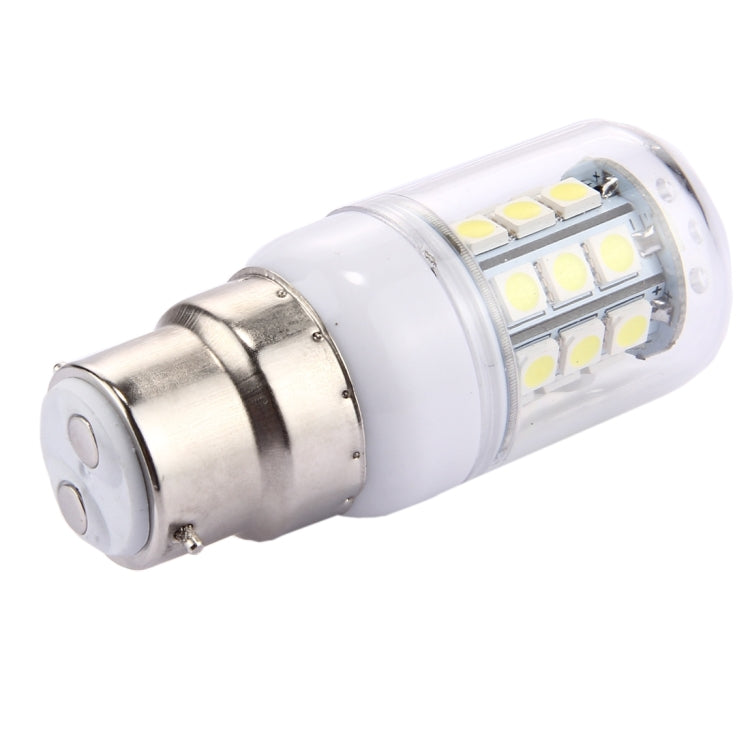 B22 2.5W Corn Light Bulb, 27 LEDs SMD 5050, AC 220V