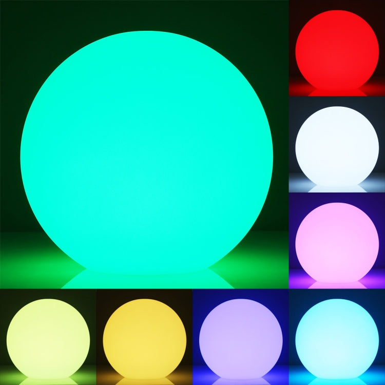 Esmartlive ES-BALL 50cm Colorful Light LED Ball Light with Remote Control, IP65 Waterproof LED Decorative Light(White)