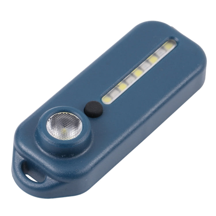 W-014 6 Lamp Beads USB-C / Type-C Rechargeable Red and Blue Warning Bicycle Tail Light